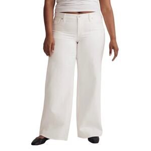 NWT Madewell Low-Rise Superwide-Leg Jeans Size 33